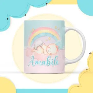 Arte Digital Caneca Arco Iris Menina - Arquivo Digital 17 Arte Digital Caneca Arco Iris Menina - Arquivo Digital