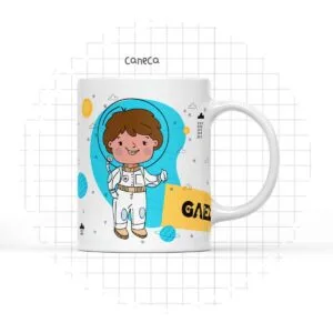 Arte Digital Caneca Astronauta - Arquivo Digital 16 Arte Digital Caneca Astronauta - Arquivo Digital