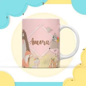 Arte Digital Caneca Bosque Menina - Arquivo Digital 4 Arte Digital Caneca Bosque Menina - Arquivo Digital