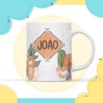 Arte Digital Caneca Bosque Menino - Arquivo Digital 8 Arte Digital Caneca Bosque Menino - Arquivo Digital
