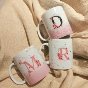 Arte Digital Caneca Cerejeira Alfabeto - Arquivo Digital