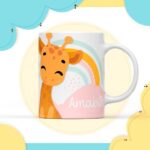 Arte Digital Caneca Girafinha - Arquivo Digital