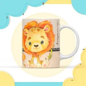 Arte Digital Caneca Leãozinho - Arquivo Digital 18 Arte Digital Caneca Leãozinho - Arquivo Digital