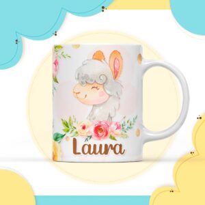 arte digital caneca lhama arquivo digital scrapbook