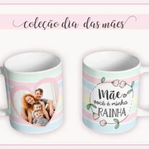Arte Digital Caneca Mãe - Modelo 13 - Arquivo Digital