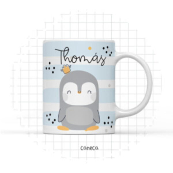 Arte Digital Caneca Pinguim - Arquivo Digital