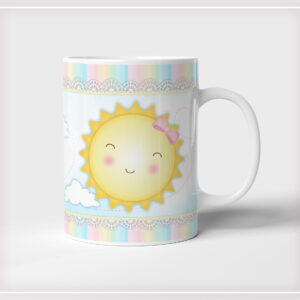 Arte Digital Caneca Raio de Sol - Arquivo Digital