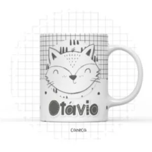 Arte Digital Caneca Raposo Escandinavo - Arquivo Digital 12 Arte Digital Caneca Raposo Escandinavo - Arquivo Digital