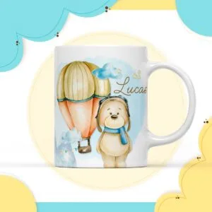 Arte Digital Caneca Ursinho Baloeiro - Arquivo Digital 19 Arte Digital Caneca Ursinho Baloeiro - Arquivo Digital