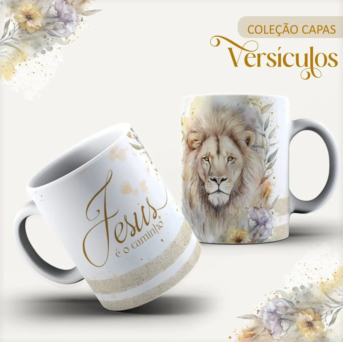 Arte Digital Canecas Versículos - Arquivo Digital 4 Arte Digital Canecas Versículos - Arquivo Digital
