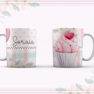 Arte para Caneca Confeiteira - Arquivo Digital