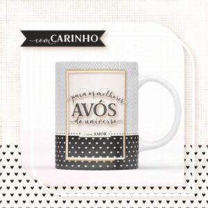 Arte para Sublimação Caneca - Avós - Arquivo Digital