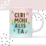 Arte para Xícara Cerimonialista - Arquivo Digital