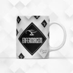 Arte para Xícara Enfermagem Masculina