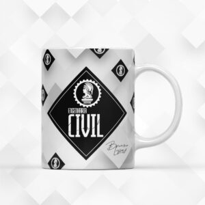 arte para xicara engenharia civil masculina papelaria