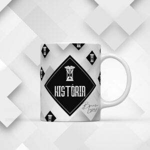 Arte para Xícara História Masculina