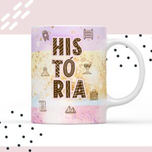 arte para xicara historia profissoes
