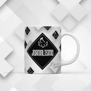 arte para xicara jornalismo masculina arte digital 1