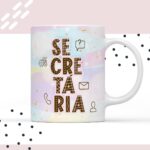 Arte para Xícara Secretária