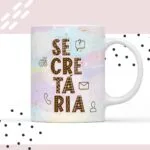 Arte para Xícara Secretária