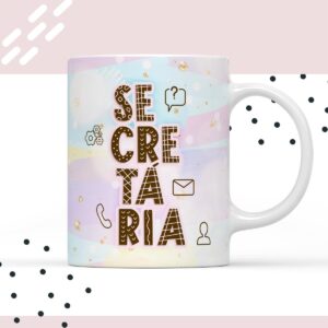 Arte para Xícara Secretária
