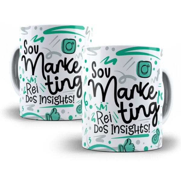 Arte Sublimação Caneca Marketing Flork Profissões Png