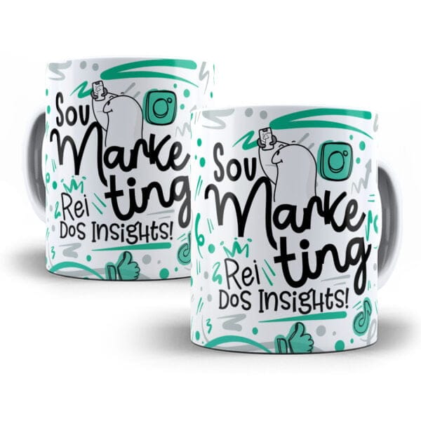 Arte Sublimação Caneca Marketing Flork Profissões Png