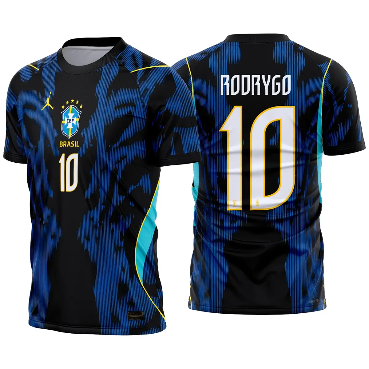 Arte Vetor Camisa Brasil Reserva 2026-2027 em Corel Draw 1 Arte Vetor Camisa Brasil Reserva 2026-2027 em Corel Draw