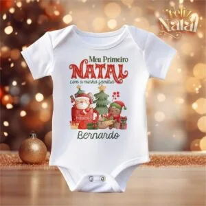 Artes Bodies Bebê Natal - Arquivo Digital