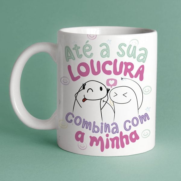 Artes Caneca Amizade Amigas Flork Frases Ilustrações Caneca