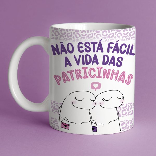 Artes Caneca Amizade Amigas Flork Frases Ilustrações Caneca