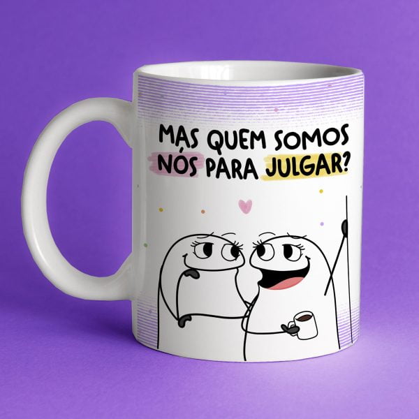 Artes Caneca Dia do Amigo Flork Amigas Meme Frases Divertida