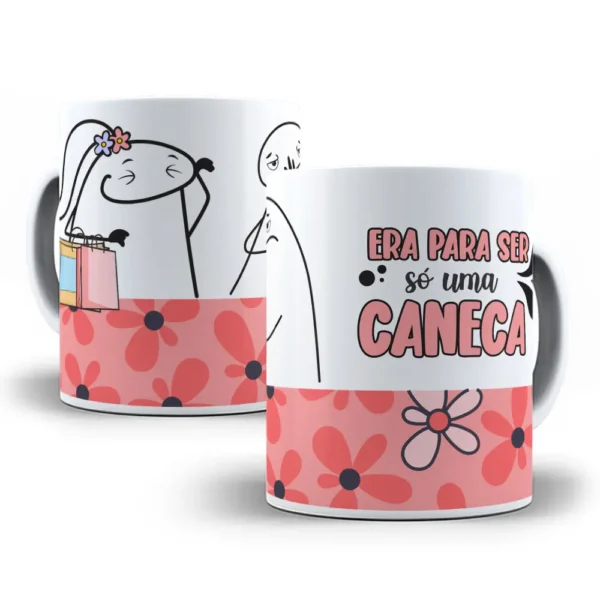 Artes Caneca Florks Namorados, Personalize Como Quiser