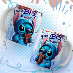 Artes Canecas Pascoa Stitch Arquivo Digital 4