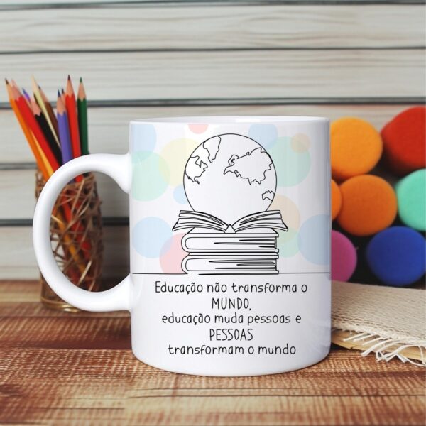 Artes Canecas Dia dos Professores Linha - Png