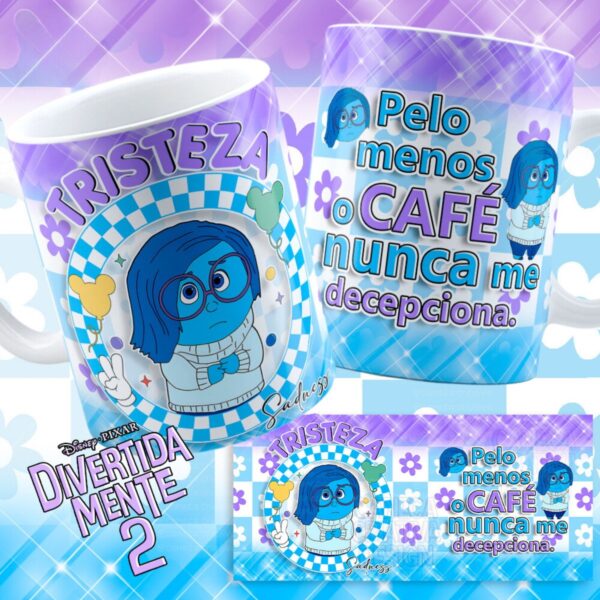 Artes Canecas Divertidamente 2 - Png