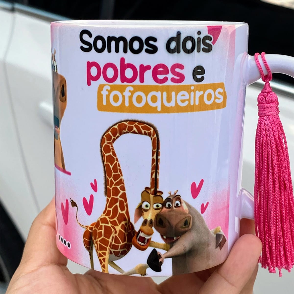Arte PNG Caneca Pobre e Fofoqueiras Gloria Madagascar 1 Artes Canecas Pobre E Fofoqueiras Gloria Png