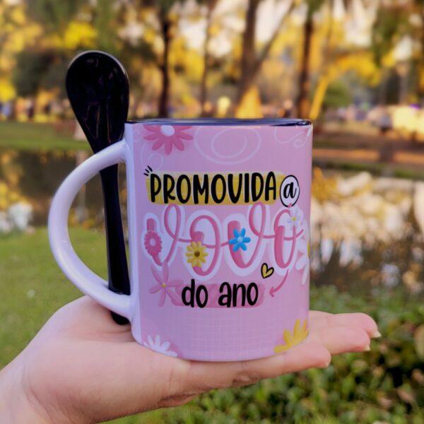 Artes Dia dos Avós Sublimação Caneca Frases Carinhosas