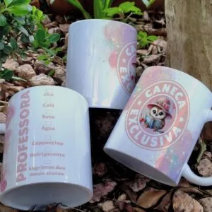 Artes Digitais Caneca Exclusiva Professora