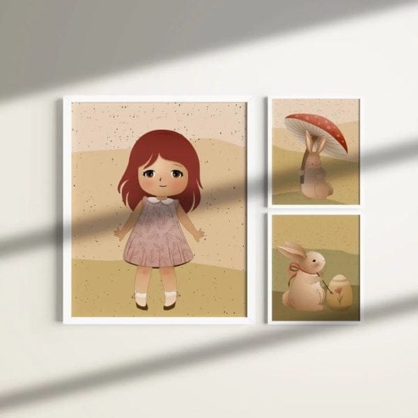 Artes Digitais Páscoa Cute Fofa Para Imprimir Personalizados