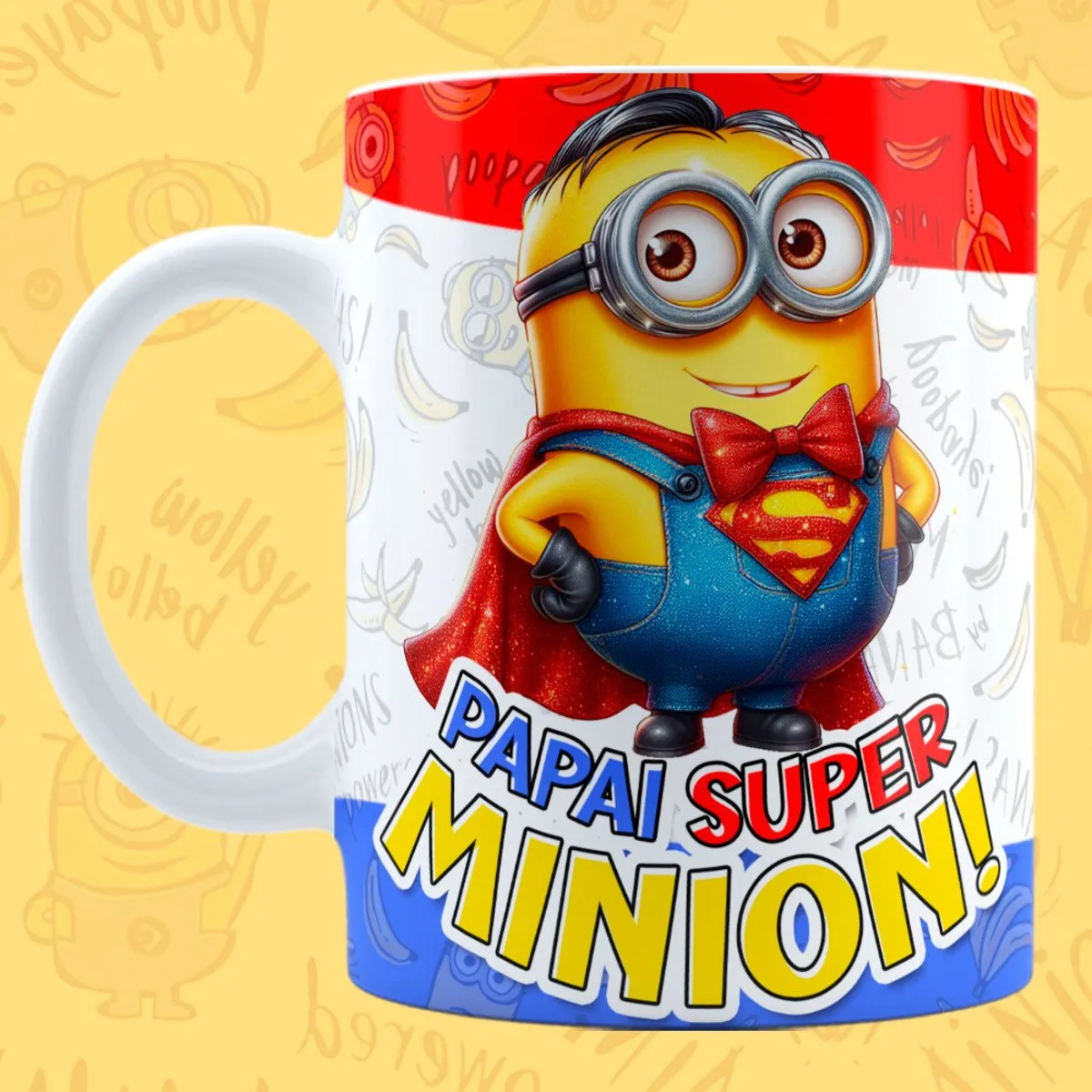 Artes Digitais Sublimação Minions Dia dos Pais - Png 3 Artes Digitais Sublimação Minions Dia dos Pais - Png