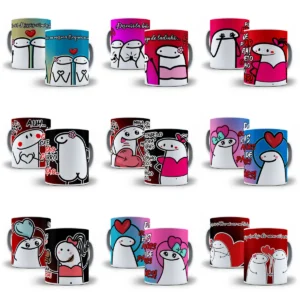 Artes Flork para Caneca: Especial Dia dos Namorados