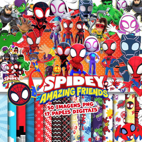 Artes Imagens PNG Spidey e Seus Amigos Espetaculares