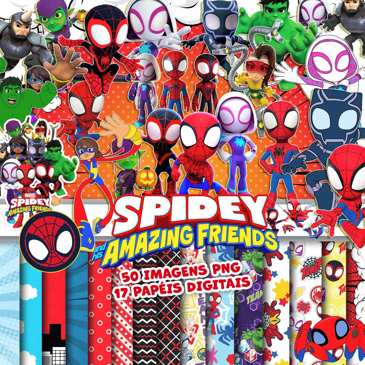 Artes Imagens PNG Spidey e Seus Amigos Espetaculares 1 Artes Imagens PNG Spidey e Seus Amigos Espetaculares