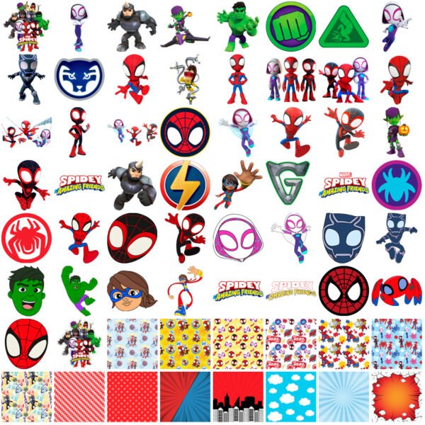 Artes Imagens PNG Spidey e Seus Amigos Espetaculares