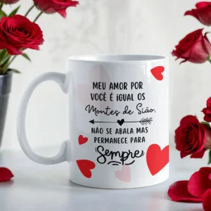 Artes para Sublimação de Canecas - Tema Cantadas Cristãs