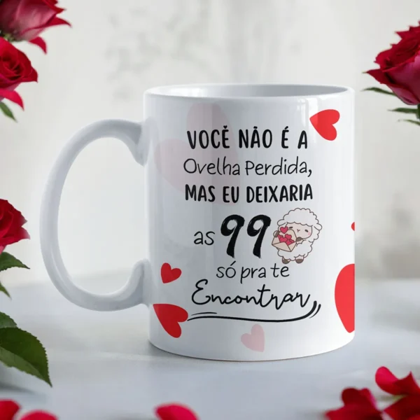 Artes para Sublimação de Canecas - Tema Cantadas Cristãs