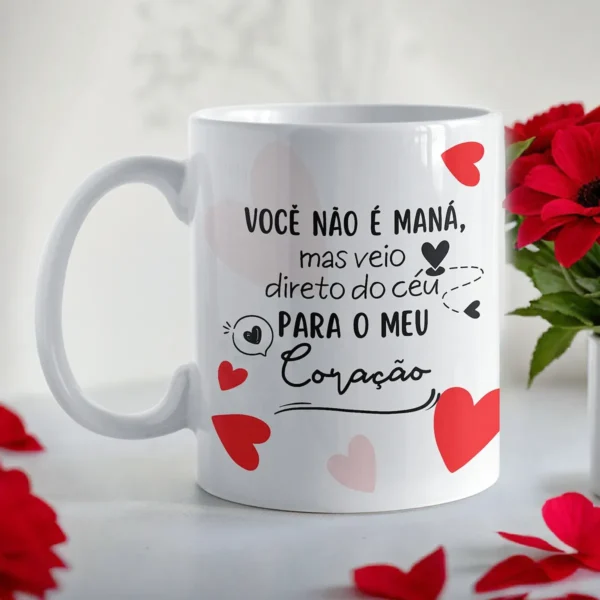 Artes para Sublimação de Canecas - Tema Cantadas Cristãs