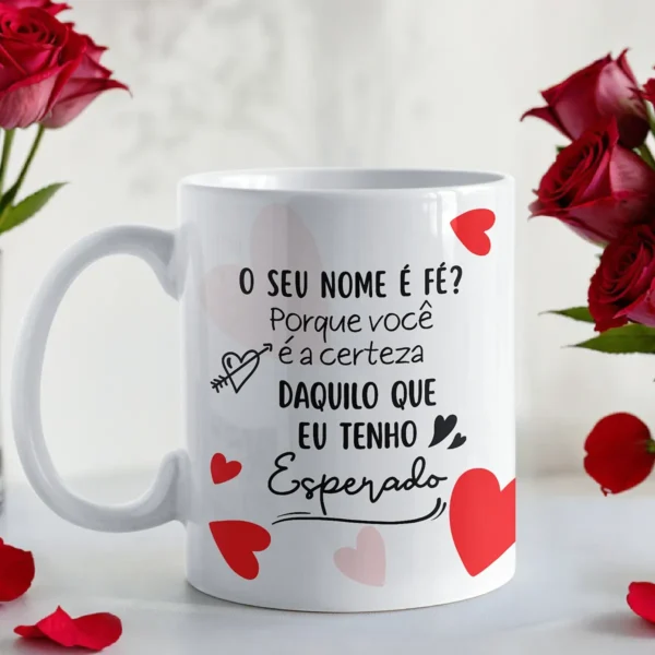 Artes para Sublimação de Canecas - Tema Cantadas Cristãs