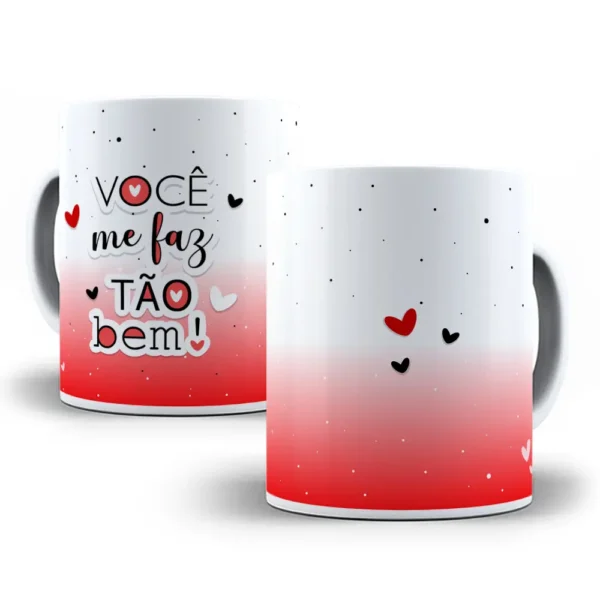 Artes Personalizadas para Caneca, Edição Dia dos Namorados